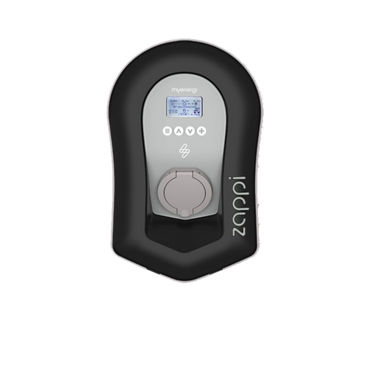 Zappi EV Charger  Multiphase  7kW to 22kW Untethered Black